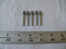  5 NEW Dremel 84922 Silicon Carbide Grinding Stone Cone Grind 3/16" Rotary