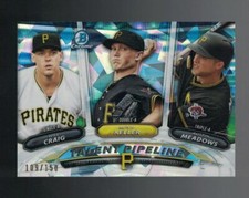 2018 Bowman Chrome Talent Pipeline #TP-PIT Pirates ATOMIC REFRACTOR 109/150 PWE
