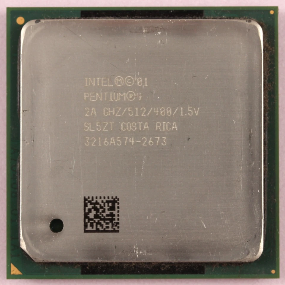 Intel Pentium 4 2A 2Ghz Socket 478 Northwood 512KB Cache 400 Mhz FSB SL5ZT - Image 2 of 3