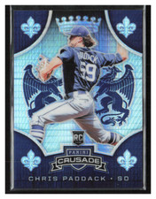 2019 Panini Chronicles Crusade Hyper #7 Chris Paddack RC /299