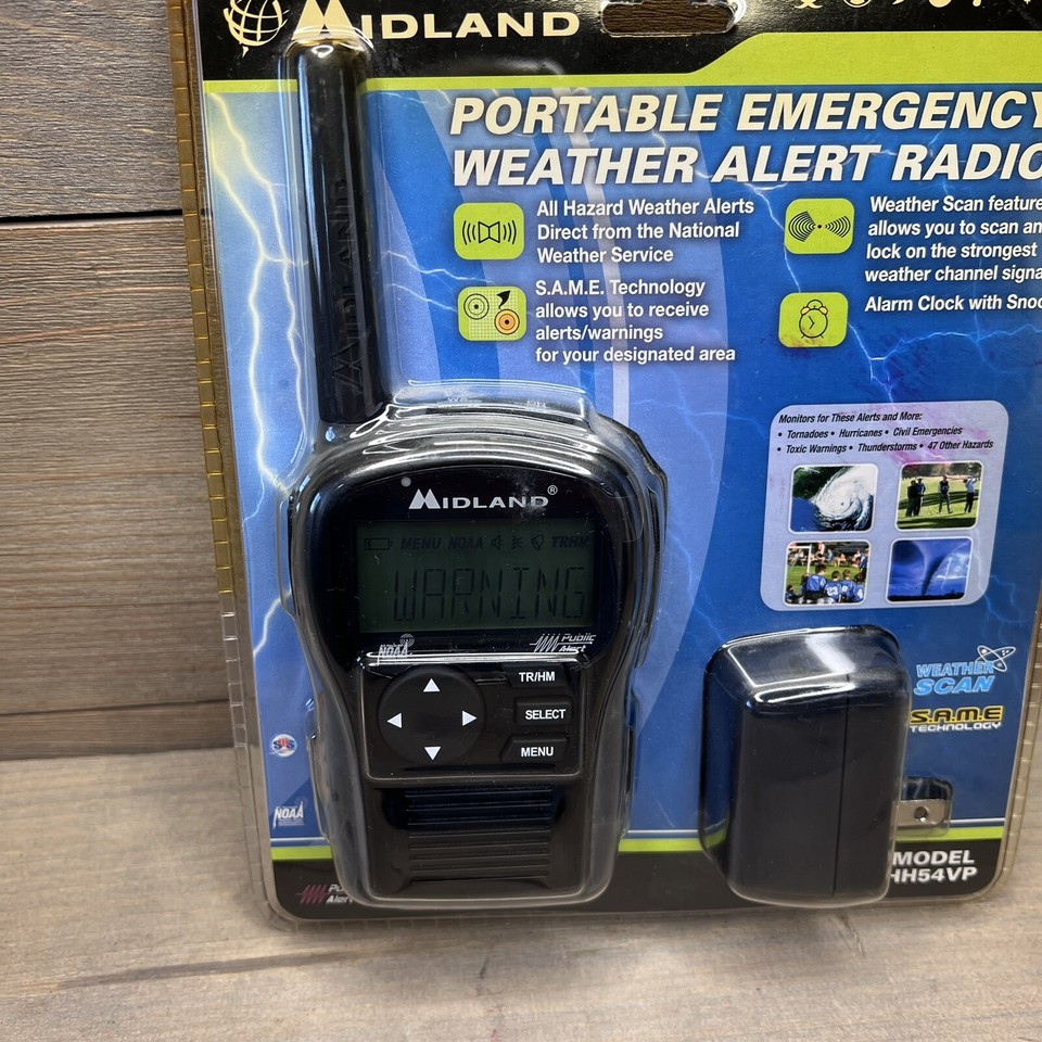 New Sealed Midland Handheld Portable Emergency Weather Alert Radio