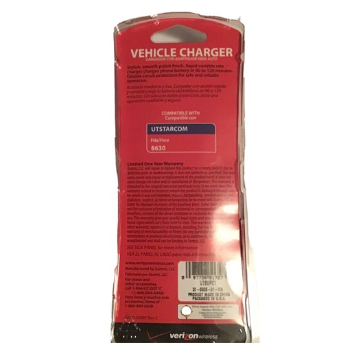 Verizon utstarcom 8630 vehicle charger - Picture 2 of 2