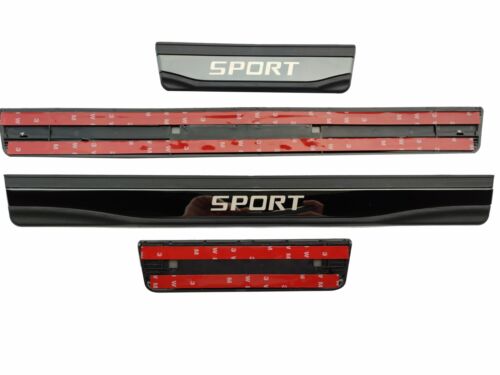 Accessories For Honda Accord Car Door Sill Protector Scuff Plate Guard 2018 2023 - Foto 3 di 10