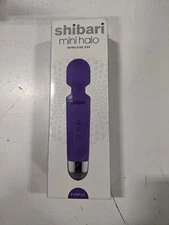 Shibari Mini Halo 20X Wireless Wand Rechargeable Massager - Purple