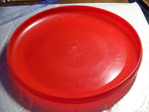 Vintage "IMPERIAL" All Pro 180gm RED with Gold Trim Flying Disc, EXC Cond ! - 第 9/12 張圖片