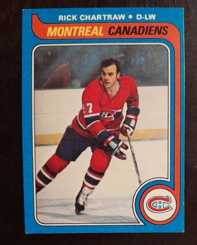 1979 Topps Rick Chartraw Canadiens NM #243 Hockey Card - Picture 1 of 2