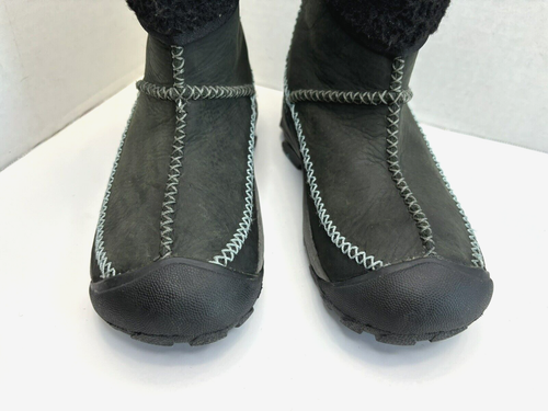 KEEN Hoodoo Winter Boots Women's Gray Leather Waterproof 200 Gram Insulation 5.5 - Picture 5 of 17