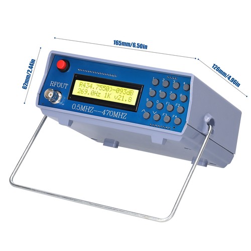 0.5M-470M Frequency Signal Source Generator Practical Debugging E3H7 - Picture 9 of 9