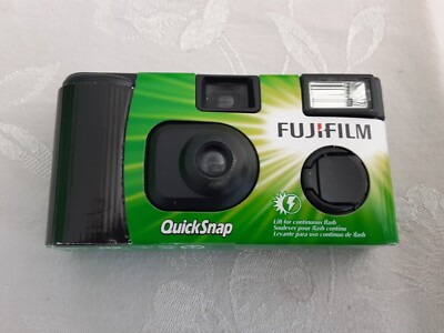 Fuji Film Quick Snap Flash Camera 27 Exposures Exp 02/2014 New 