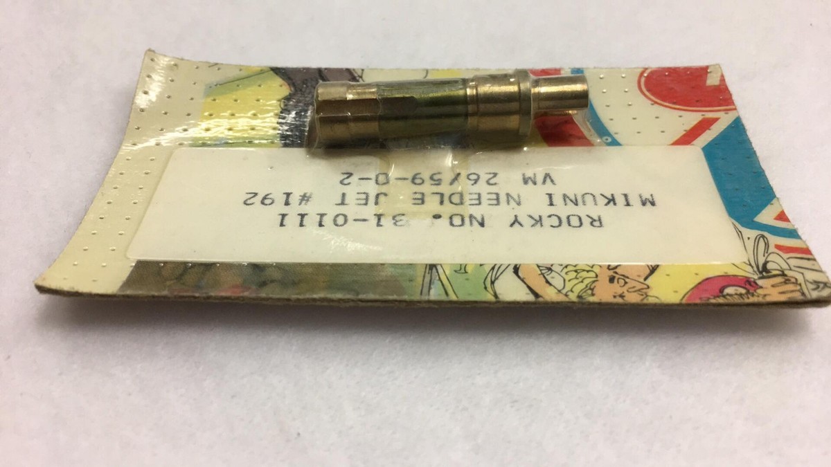 Mikuni Needle Jet #192 - VM 26/59-0-2 - Rocky No. 31-0111 | eBay
