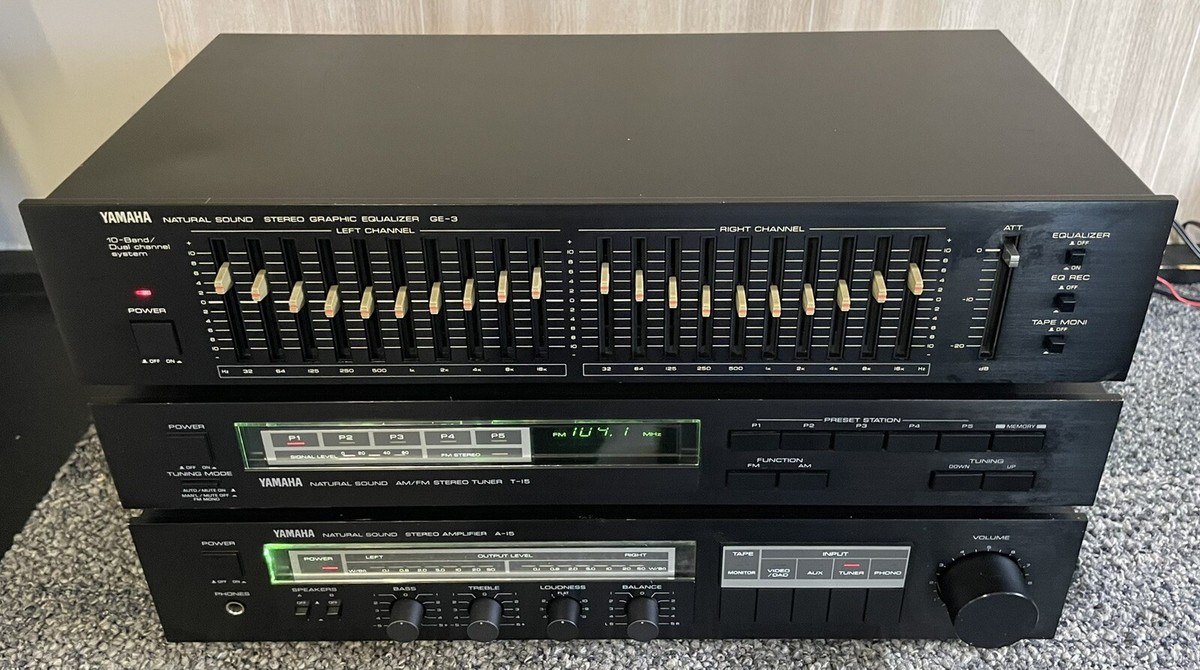 Vintage Yamaha Natural Sound Amp/Tuner/EQ Combo | eBay