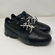 Puma Mens Ignite Proadapt Black Dark Shadow Grey Golf Shoes Size 8.5M 192766-02