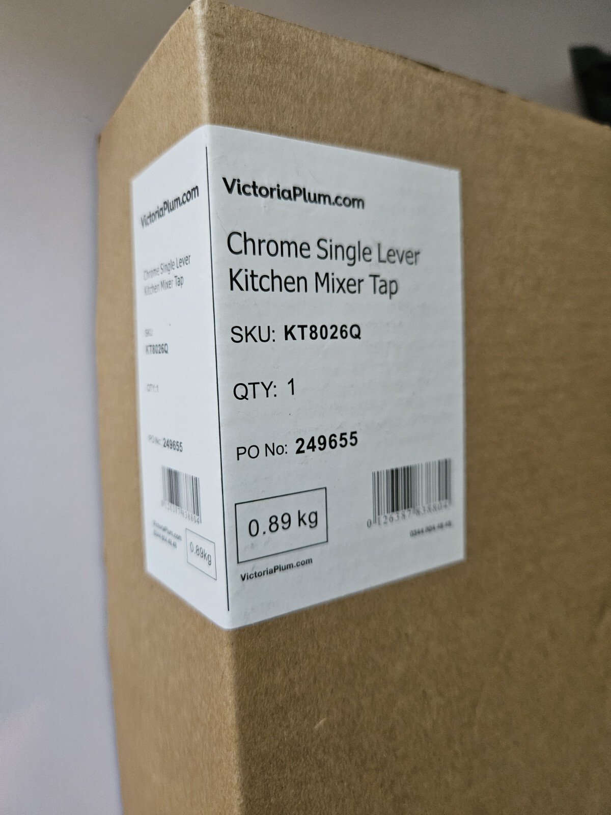 Victoria Plum Chrome Single Lever Kitchen Mixer Tap eBay