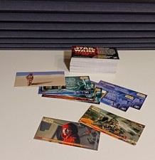 TOPPS Cards STAR WARS Episode 1 Widevision Trading Card Set complete 1-80 extras