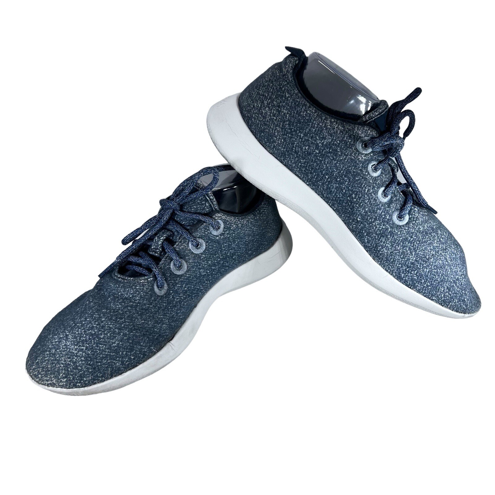 SAOLA Scarpe da corsa basse Allbirds uomo lana runner grigie stringate taglia 11