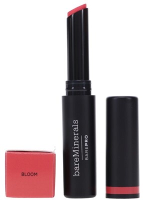 BareMinerals BAREPRO Longwear Lipstick BLOOM 0.07 oz / 2g RARE