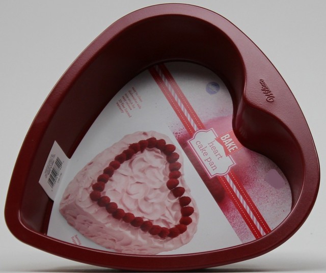 Wilton Valentine Red Heart Shaped Non Stick Cake Pan 2105 ...
