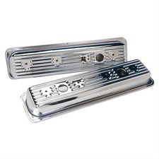 1987-2000 Sb Chevy Chrome Steel Center Bolt Valve Covers 305 350 Set 1987-2000 Sb Chevy Chrome Steel Center Bolt Valve Covers 305 350 Set