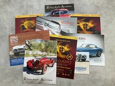 Octane Magazine Supplements - Collection of Classic Car Auction Flyers