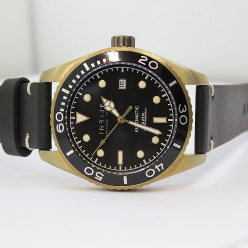 Orologio Infije da uomo automatico - 10 ATM - Foto 12 di 13