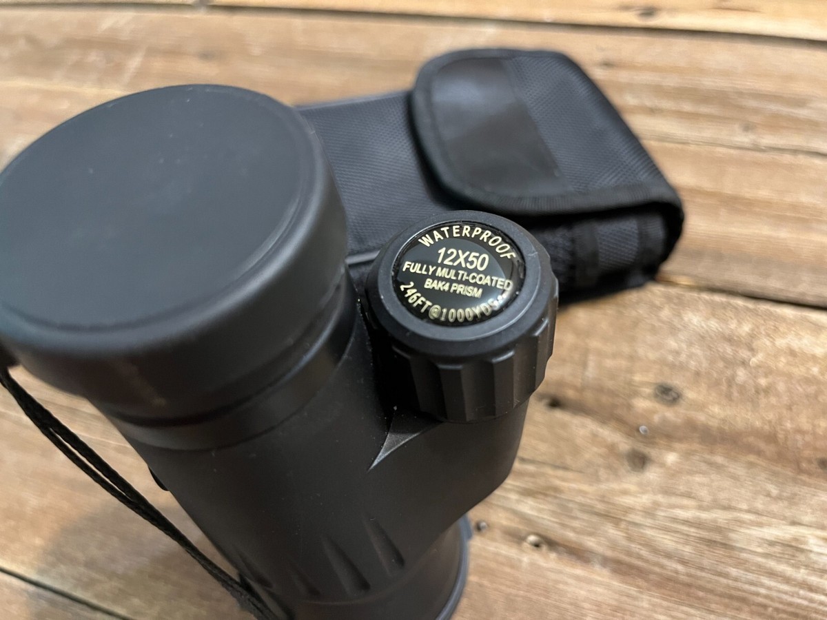 Polar Optics 12x50 monocular (BAK4 prism, fully coated, weather