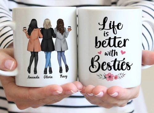 Personalized Mug Custom Text Photo Name Gift Coffee Funny Day Ceramic 11oz Cup - Picture 5 of 8