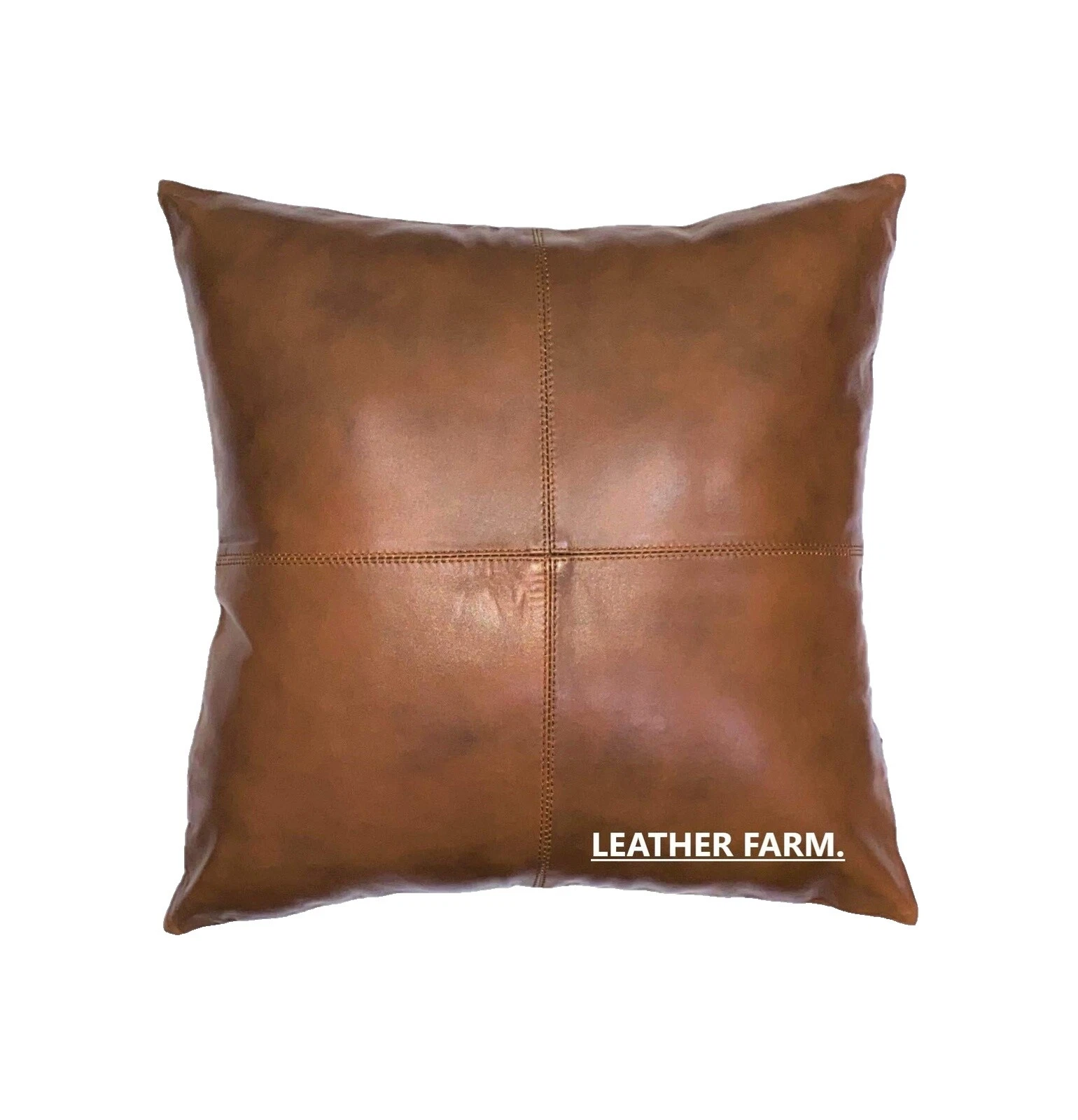 Almohadas Cuadrado Cuero Western