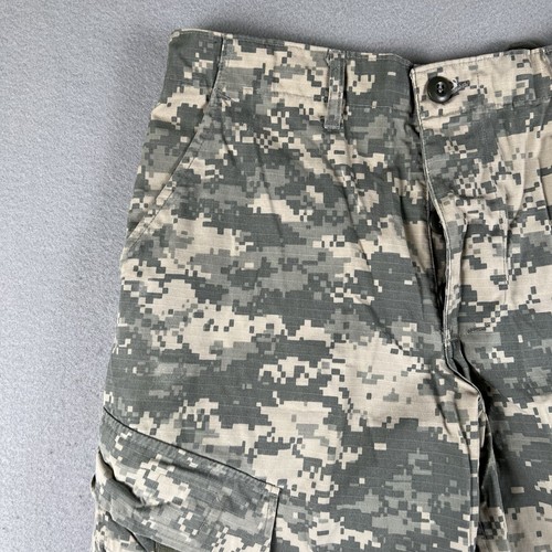 Military Pants Mens Small Short Digital Camo ACU Army Combat Uniform Cargo - Picture 6 of 23