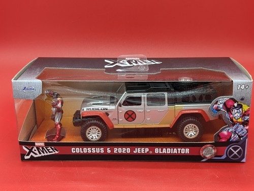 JADA 33363 HOLLYWOOD MARVEL X-MEN 2020 JEEP GLADIATOR 1/32 with COLOSSUS FIGURE - Picture 8 of 8