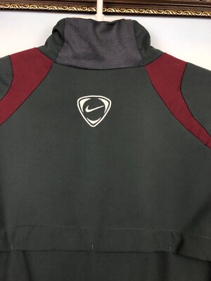 ウェア Arsenal Nike O2 Half Zip jacket Vintage Nike Arsenal Football Jacket Soccer Track Top