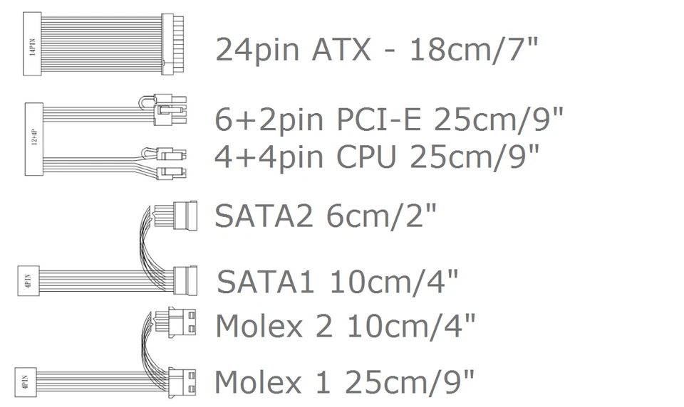 Enhance ENP-8345L 450W Modular Platinum Flex ATX PSU. Power Supply for SFF - Image 2 of 4