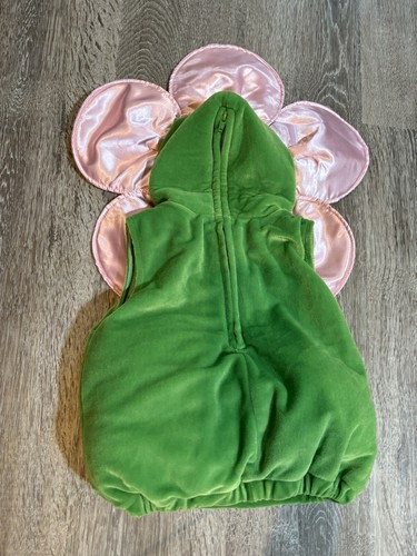 KOALA KIDS Tulip Flower Costume Halloween Costume Pink Green Size 6 Months - Picture 3 of 4