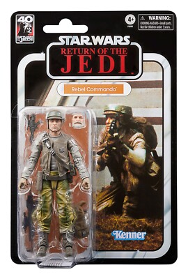 Black Series - 40th Anniversary ROTJ 2023 Wave 2: Rebel Commando - Deluxe