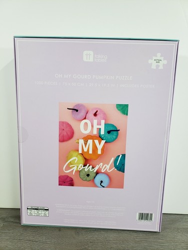 NEW SEALED Perfectly Puzzling 1000 Piece Colorful Jigsaw Puzzle "OH MY GOURD!" - Picture 2 of 8