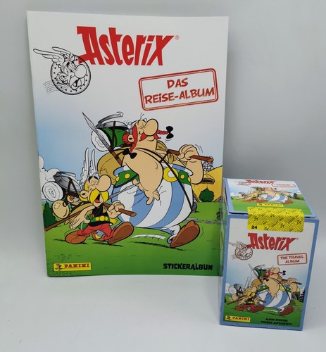 Asterix The Album Of The Travels Empty Album + Box 36 Panini Packs
