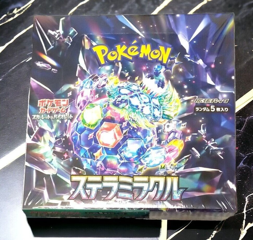 Pokemon Card Booster Box Stellar Miracle sv7 Japanese NEW w/shrink