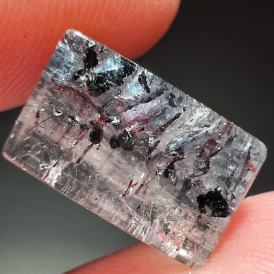 5.8ct Rare NATURAL Clear super7 Crystal Polished