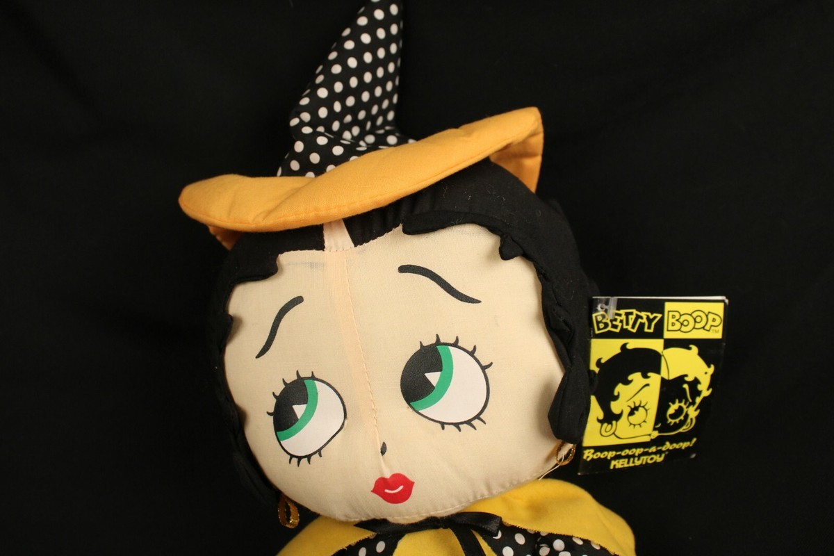 Betty Boop Mask Betty Plush Doll Halloween Kellytoy Trick-or