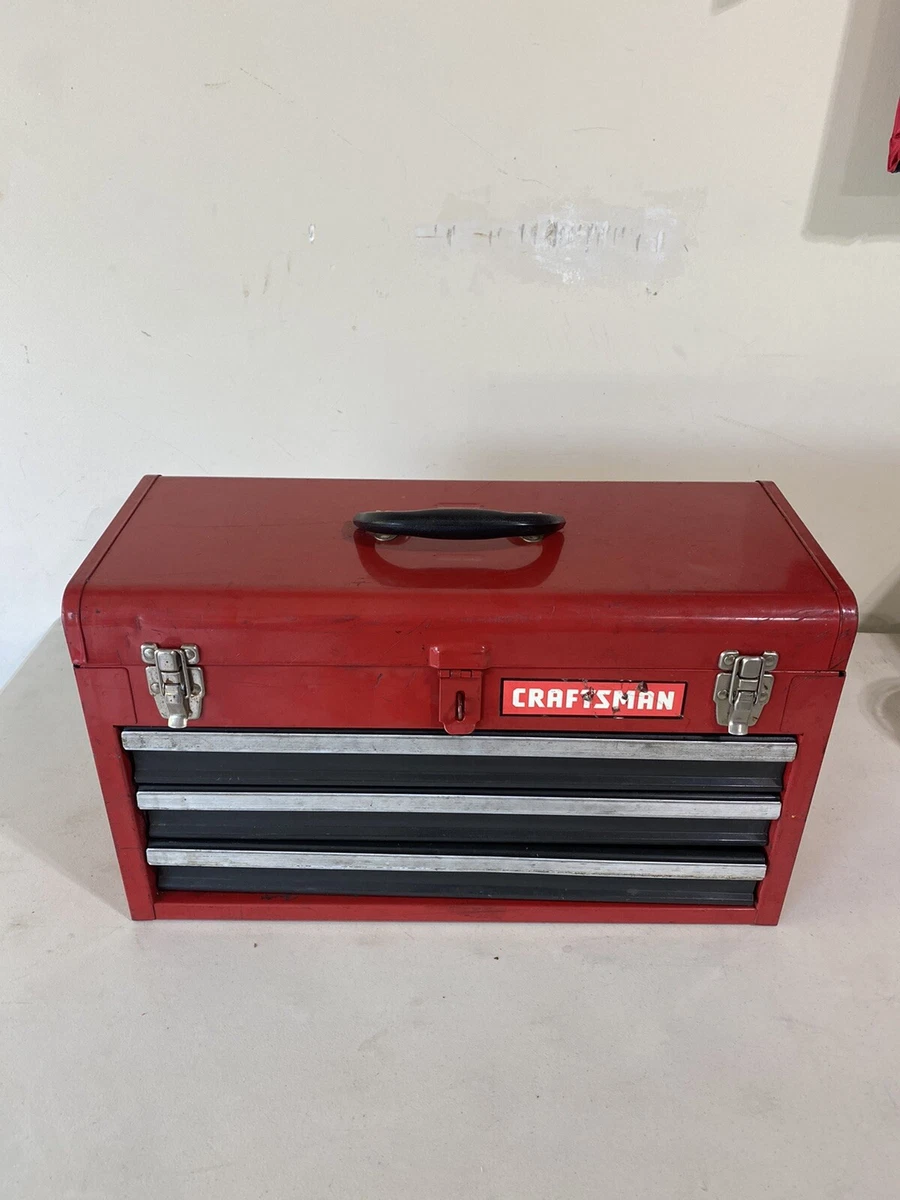 Craftsman tool box 3 drawer tool box deals