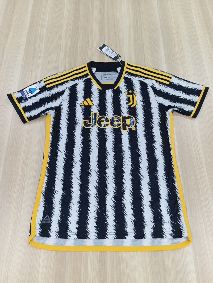 Adidas Juventus Home 23/24 Chiesa #7 Authentic Jersey (US M