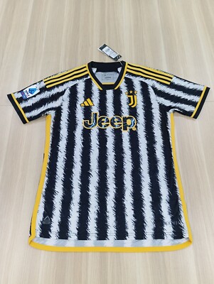 Adidas Juventus Home 23/24 Chiesa #7 Authentic Jersey (US M