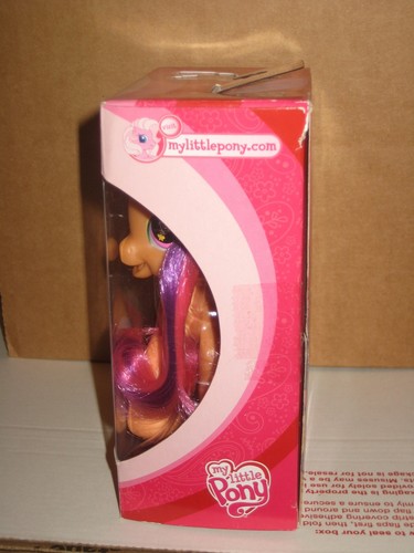 My Little Pony Scootaloo 2009 Butterflie Brush NIB Purple Pink Hair NO DVD! - Picture 2 of 6