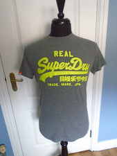 Image of Superdry vintage Blacklabel t-shirt Grey Size medium NWOT