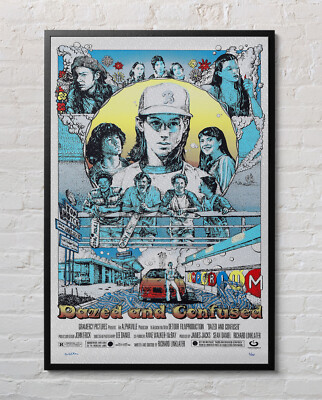 Movie Poster Dazed and Confused 1993 24x36 inch Glossy M9307