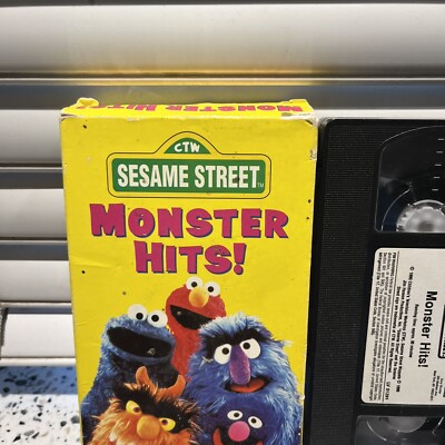 その他 Monster Hits 15 Hits Video Selection (VHS) MONSTER HITS! Sesame Street Songs Home Video(VHS 1990)TESTED