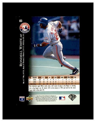 RONDELL WHITE YOU PICK SEE SCANS OF EVERY CARD RC, INSERTS HIGH GRADE CARDS - Picture 91 of 181