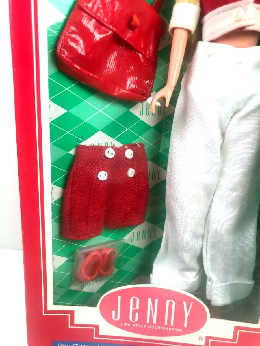 Takara Jenny 11in Doll Total Coordinate Series Red x White MIB