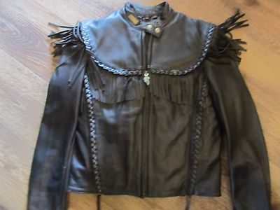 harley davidson fringed leather jacket