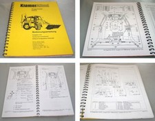 Kramer Allrad 616S Baggerlader Bedienungsanleitung 1993