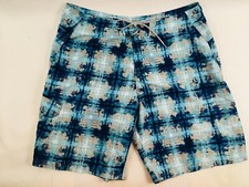 Columbia Boardshorts Men's Size 38 Swim Trunks Water Color Drawstring Omni-Shade